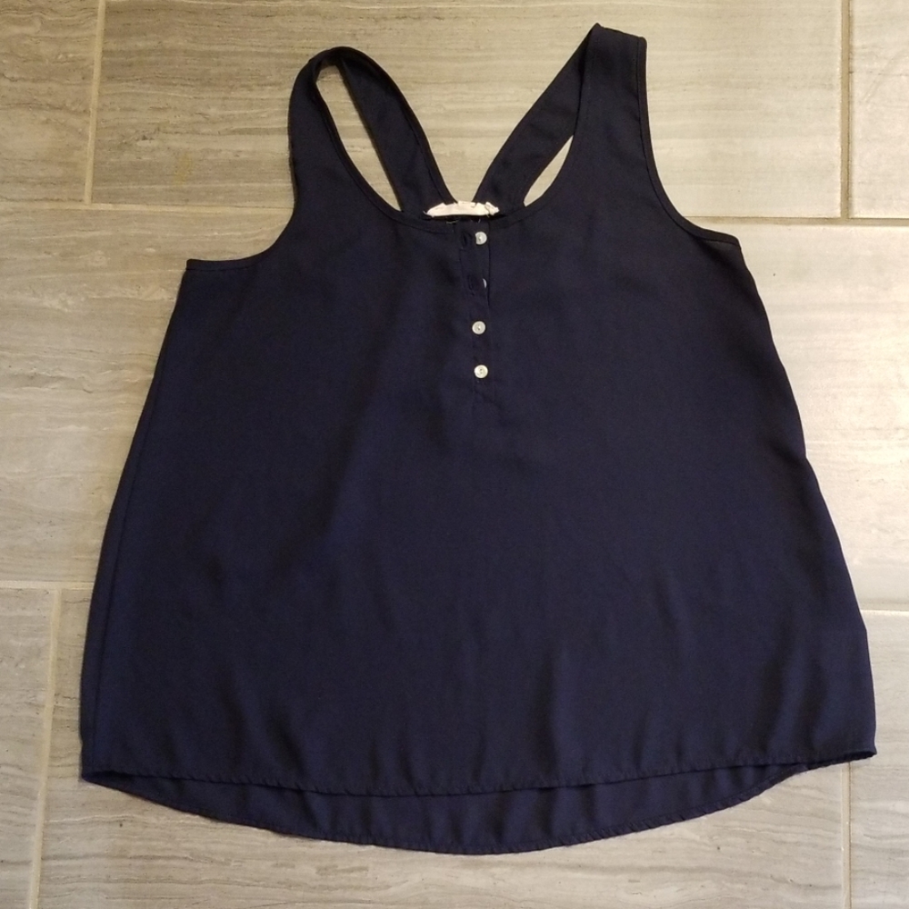 Navy blue tank